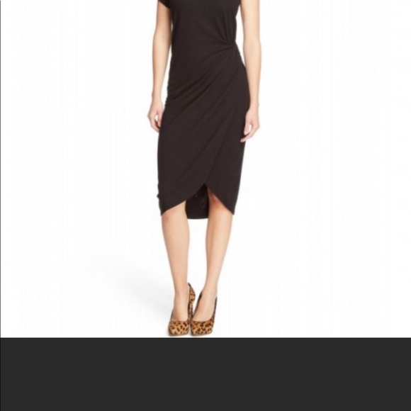 NEW Sanctuary Salma Asymmetrical One-Sleeve Dress - Picture 7 of 12